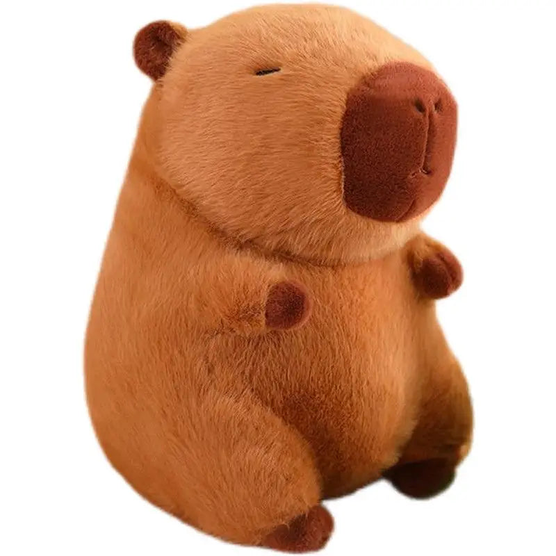 25/40cm Creative Christmas Gift Stuffed Capybara Doll  Plush Toy Christmas  Doll Creative Christmas Gift Home Decor Decorative