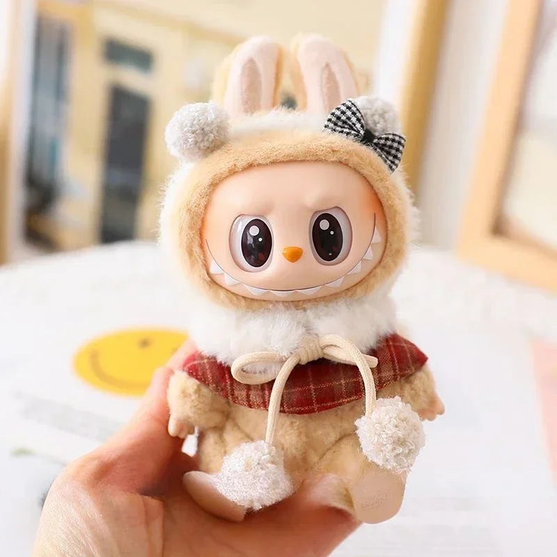 For Jellycat 11cm Peanut Penguin Replacement Outfit Headwear New year Christmas cape skirt Doll Clothes Accessories Mini Clothes