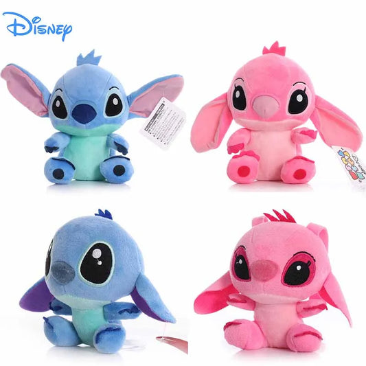 20cm Stitch Stuffed Plush Models Cartoon Stuffed Lilo Plush Dolls Anime Plush Baby Toys Kawaii Kids Birthday Gift