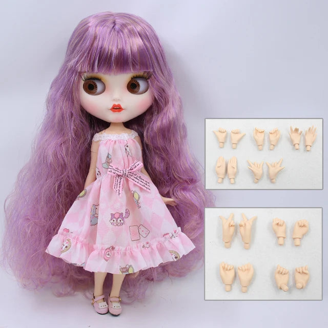 ICY DBS Blyth Doll 1/6 BJD Anime Doll Joint Body White Skin Matte Face Special Combo 30cm TOY