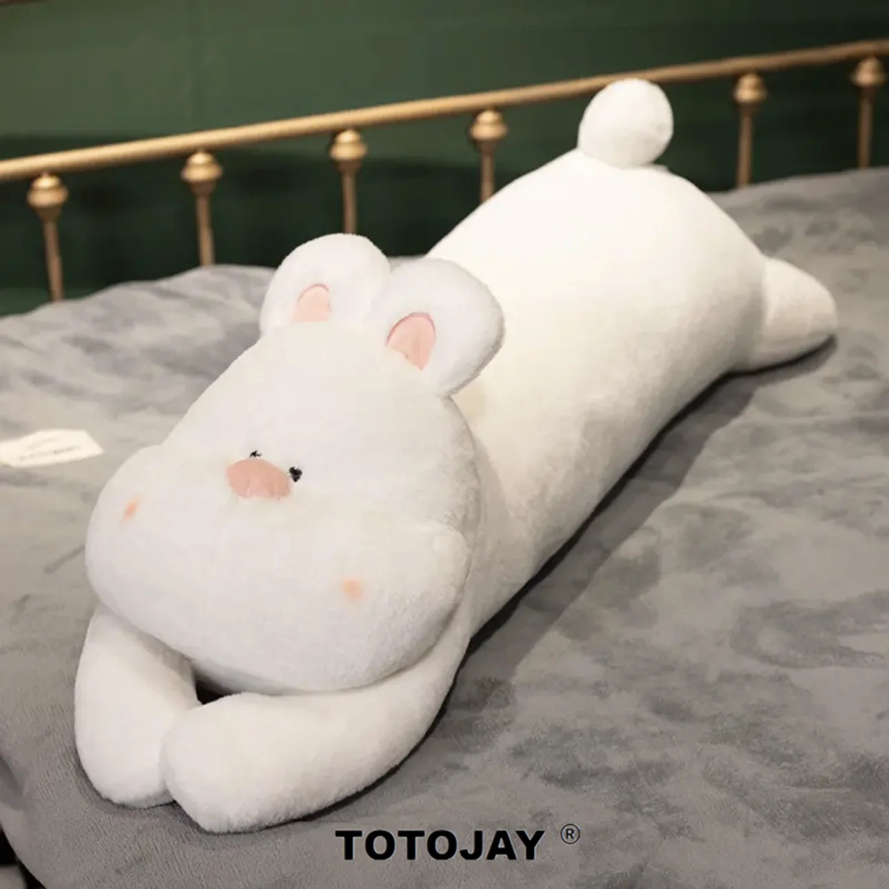 90cm Cute Soft Long Dog&Rabbit&Hamster Pillow Stuffed Plush Toys Office Nap Pillow Home Comfort Cushion Kawaii Decor Gift Doll