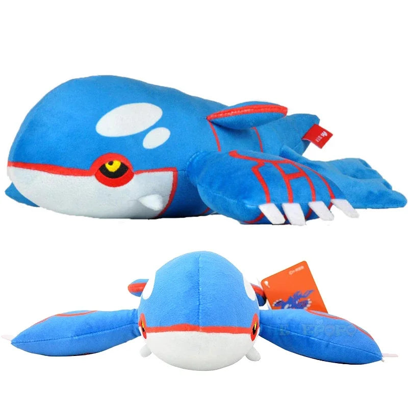 30cm Original Legendary Pokemon Plush Kyogre Soft Anime Dolls Throw Pillow Stuffed Animal Birthday Gift for Kids