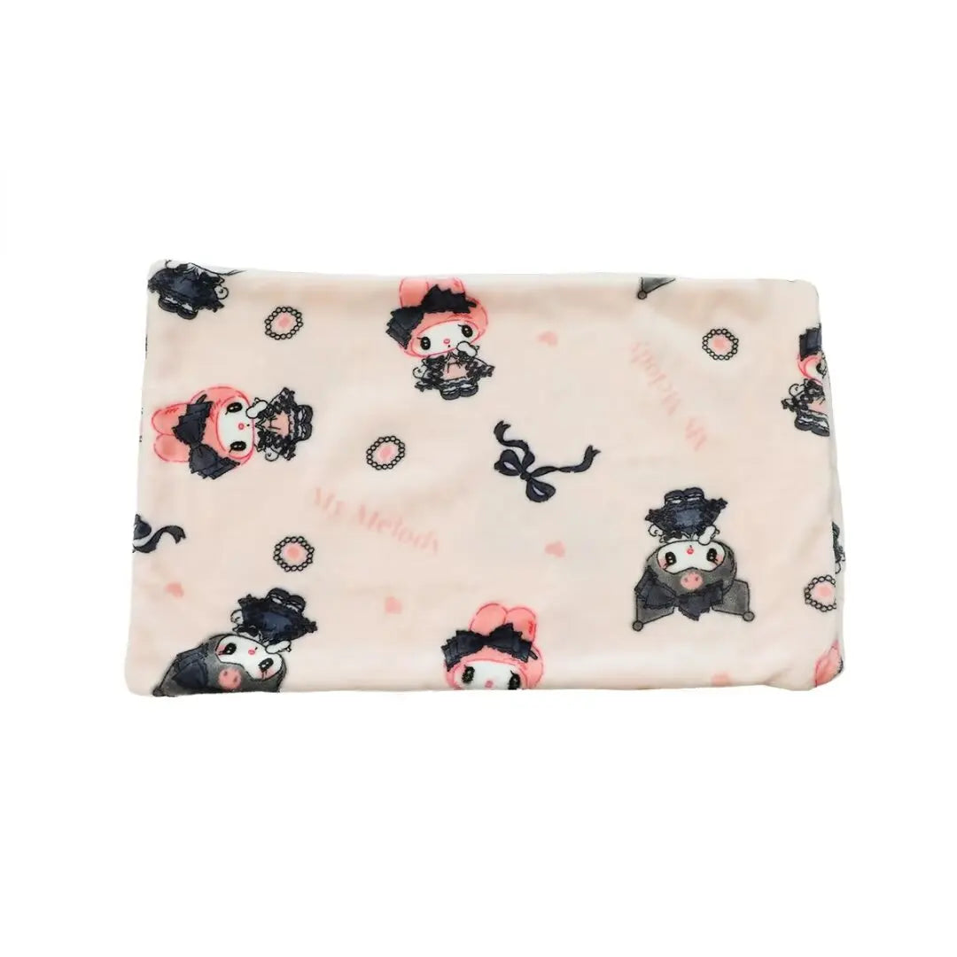 Lovely Sanrio Series Plush Blanket Kuromi My Melody Plush Blanket Soft And Comfortable Air Conditioning Blanket Gifts For Girls