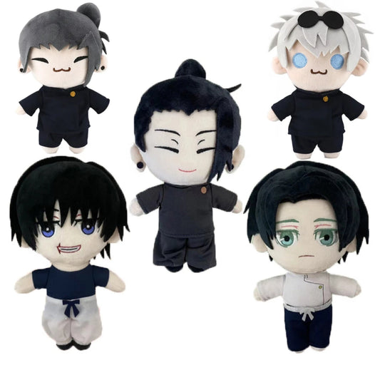 New hot 5 styles Stuffed Animals & Plush Gojo Saturo Geto Suguru Jujutsu Kaisen Cosplay Plush Cute Soft Collection Props