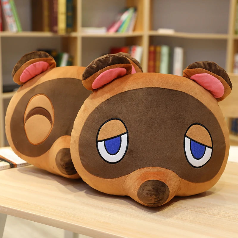 Lovely Animal Crossing Plush Pillow Doubutsu No Mori Cofa Cushion Tom Nook Foxes Stuffed Doll Girl Gifts Birthday Day