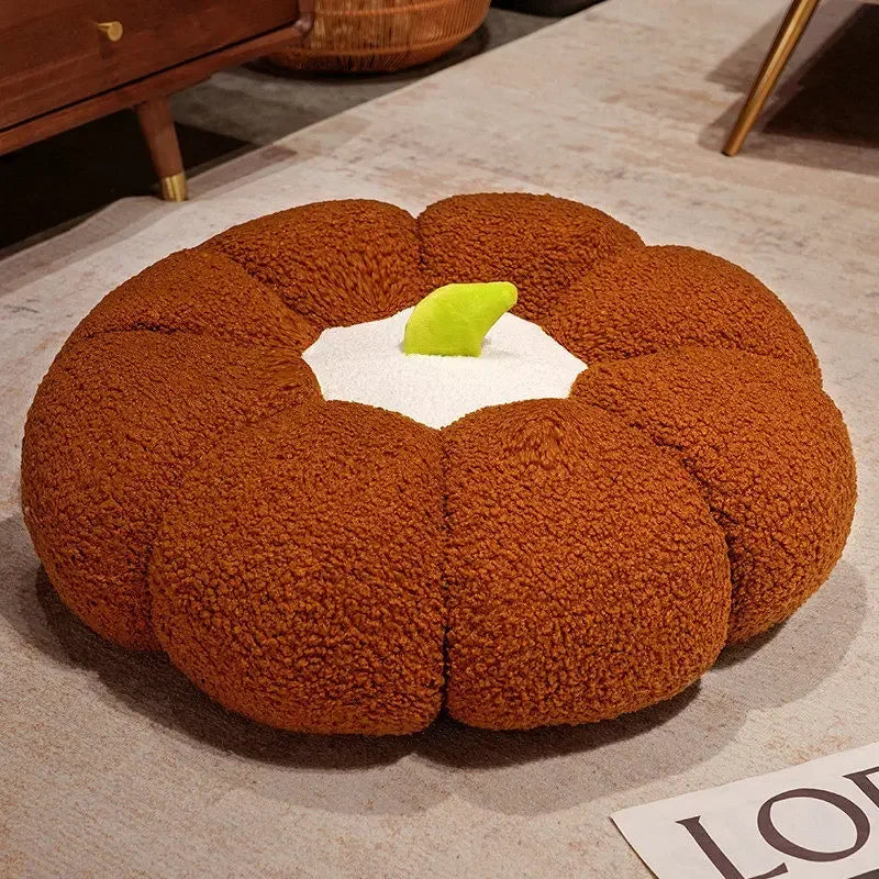 45-70cm Kawaii Ins Plush Plants Pillow Pumpkin Futon Super Soft Fruits Pumpkin Toys Stuffed Cushion Nice Gift