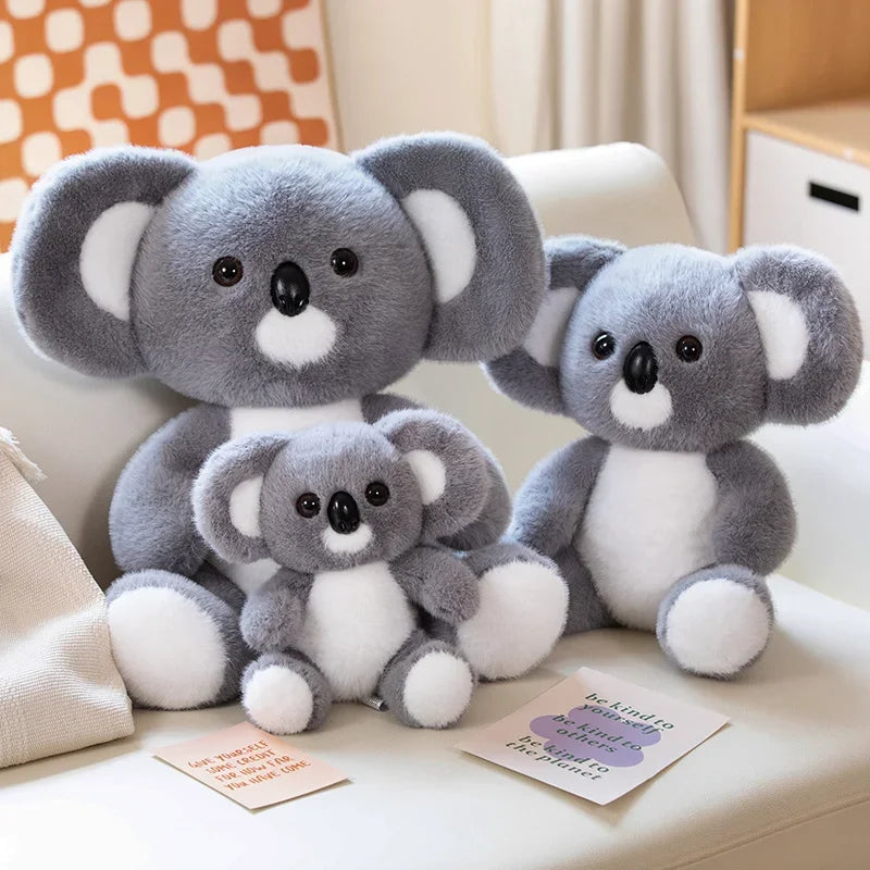 25-45cm Lovely Simulation Koala Bear Soft Plush Toy Australia Koala Animal Doll Stuffed Kawaii Birthday Gift Home Decor