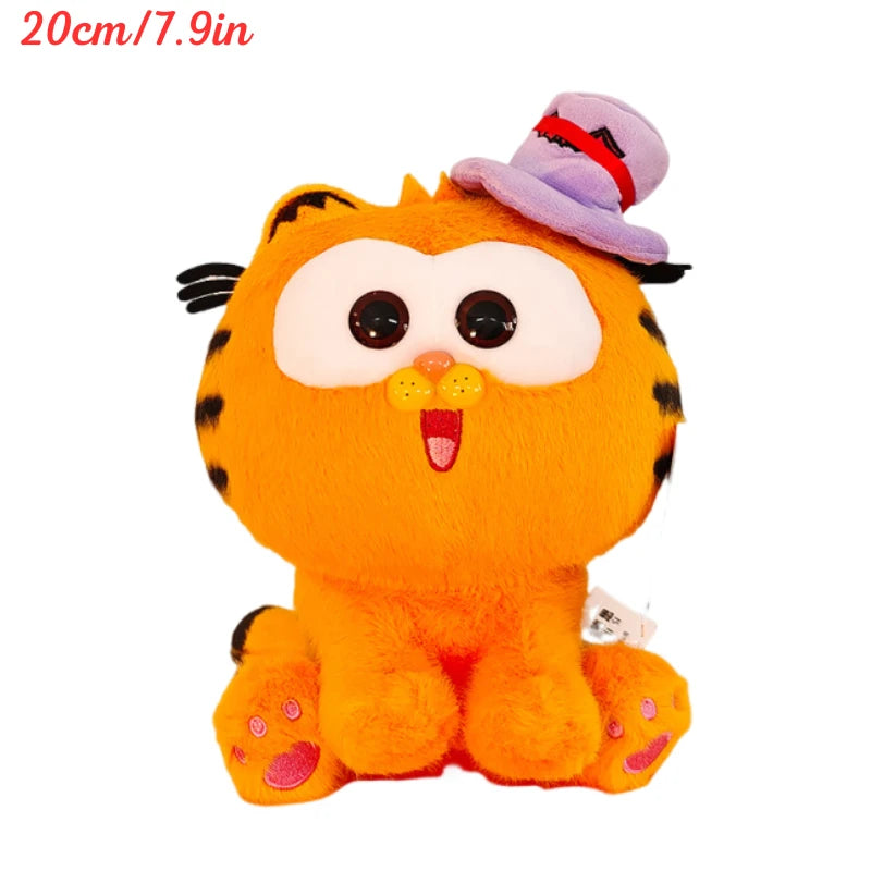 Original Garfield Family Kawaii Plush Toys Cute Anime Garfield Cat Odie Stuffed Animals Plushies Peluche Dolls Birthday Gift Kid