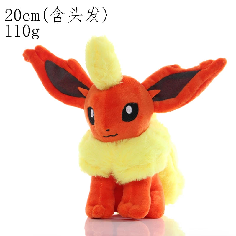 Pokemon Pikachu Eevee Family Plush Dolls Sylveon Leafeon Flareon Jolteon Vaporeon Stuffed Toys Hobbies Xmas Gift For Kids