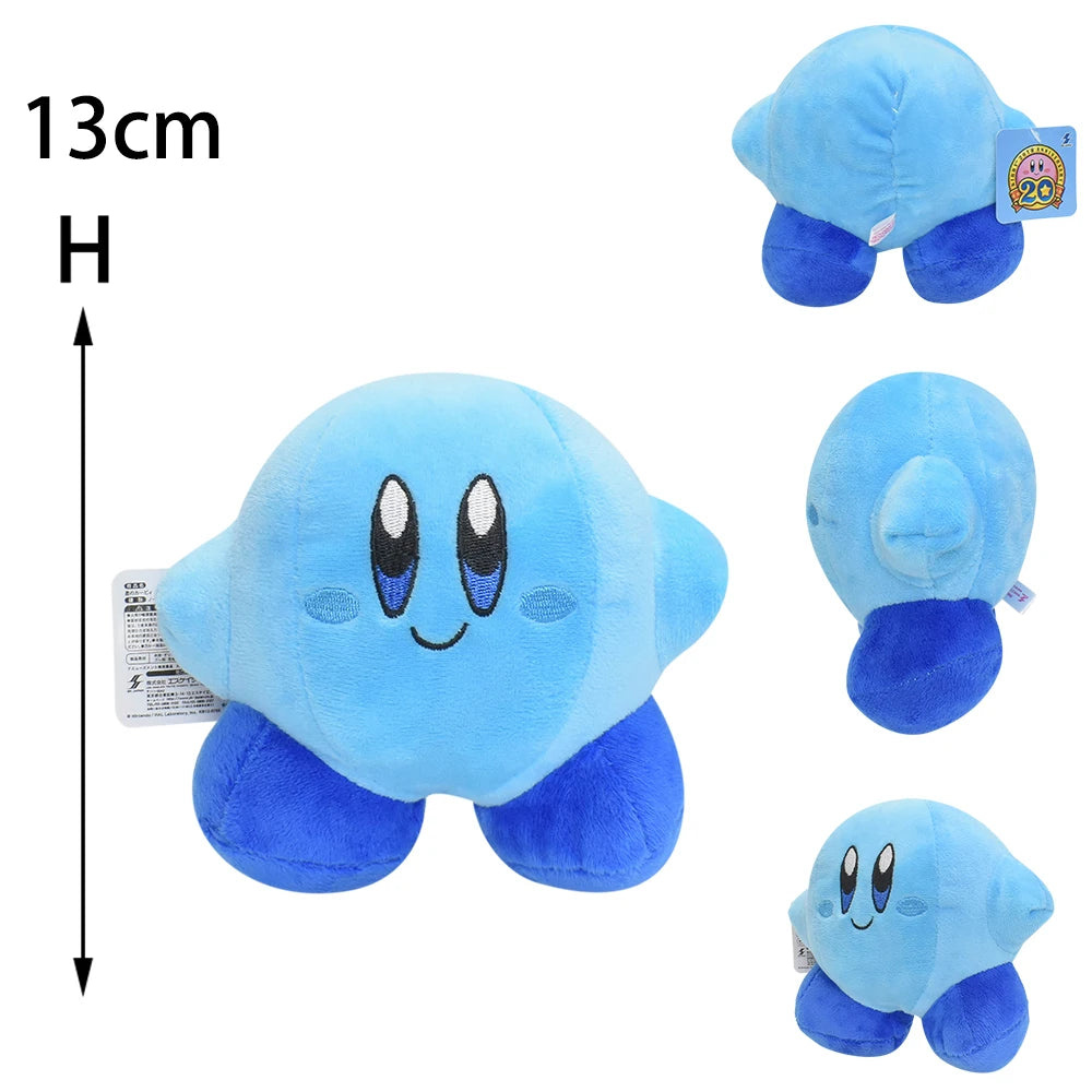 Kawaii Star Kirby Plush Toys Grey Kirby Ghost Kirby Pink Blue Green Red Best Christmas Birthday Gifts for Children