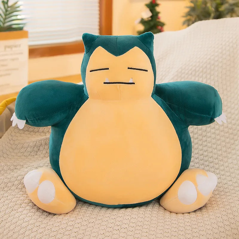 40cm Large Size Pokemon Plush Toy Snorlax Beast Cartoon Pikachu Plushies Cloth Doll Children's Gift