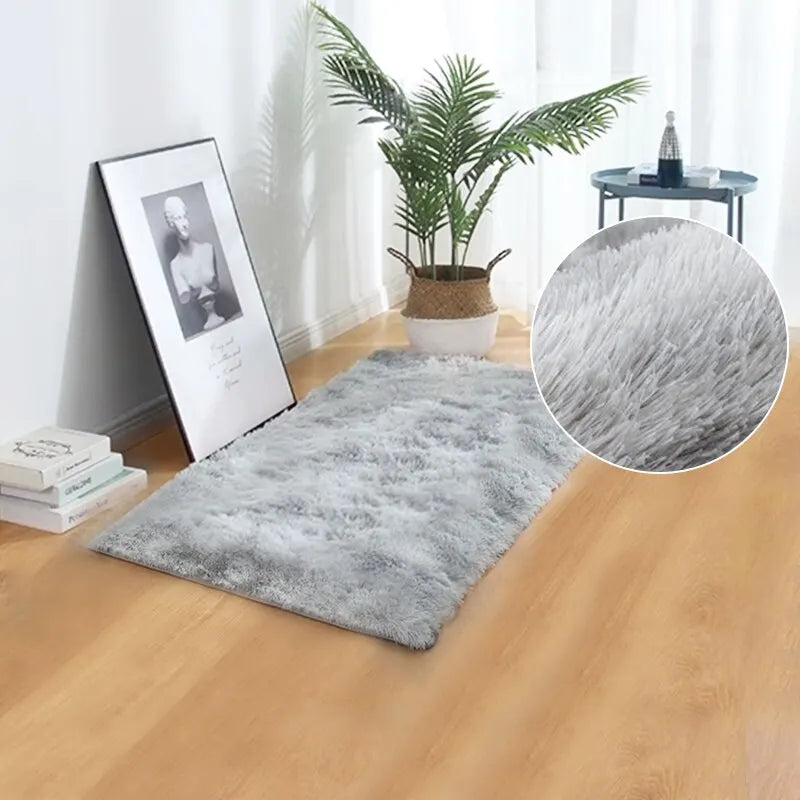 Thickened Household Floor Carpets Window Bedside Home Decor Rugs Soft Velvet Mat Thick Carpet for Living Room Plush Rug