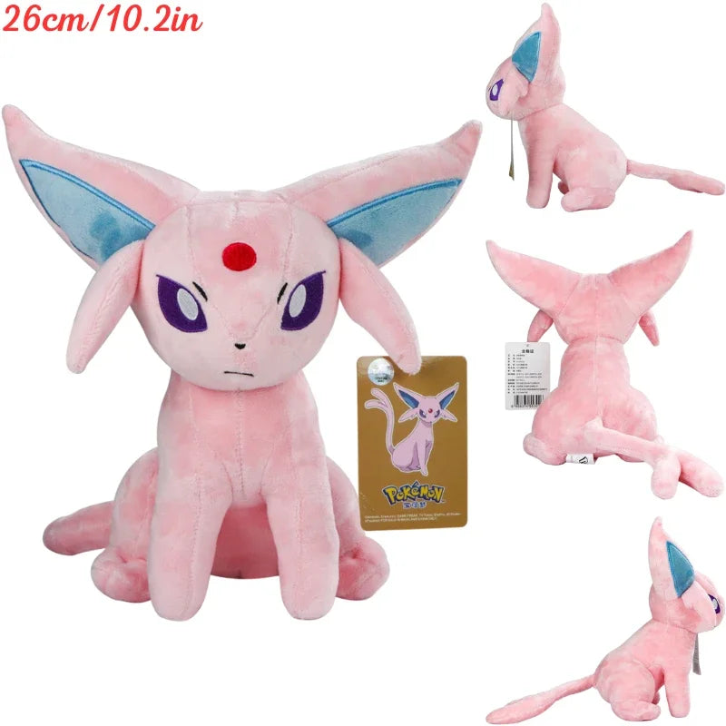 Oringinal Kawaii Pokemon Umbreon Sylveon Espeon Soft Plush Toys Cute Anime Eevee Jolteon Glaceon Sylveon Stuffed Peluche Dolls