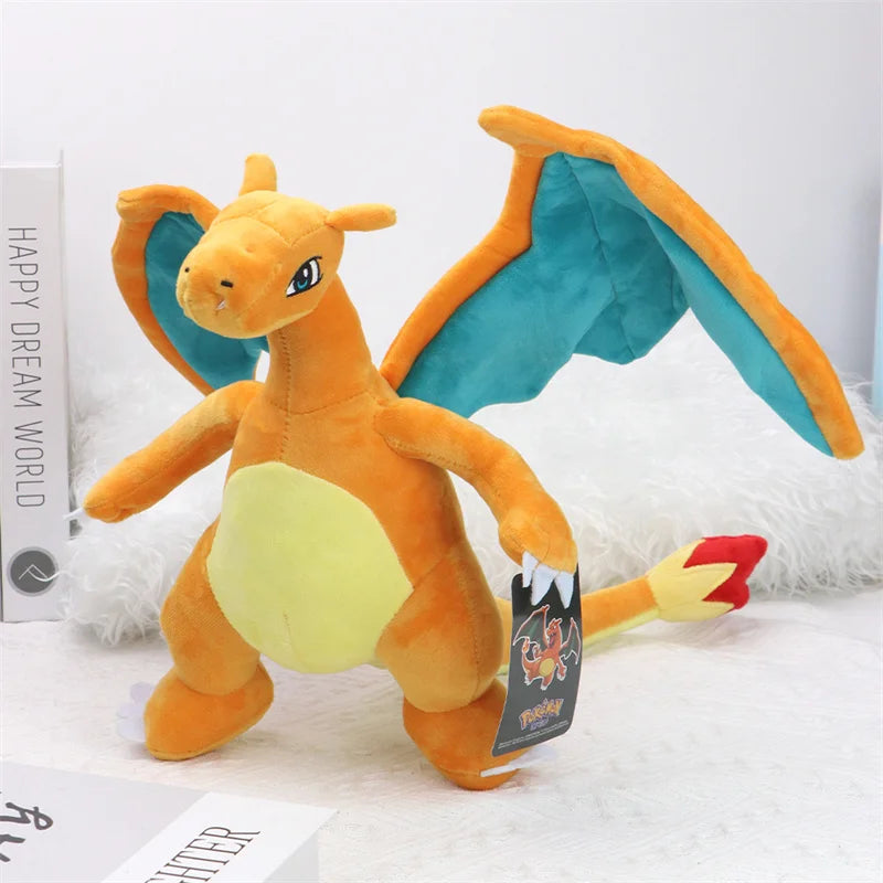 Pokemon Charizard X Y Soft Plush Toys Anime Rayquaza Fuse Gigantamax Charizard Cool Stuffed Animals Peluche Dolls Birthdays Gift