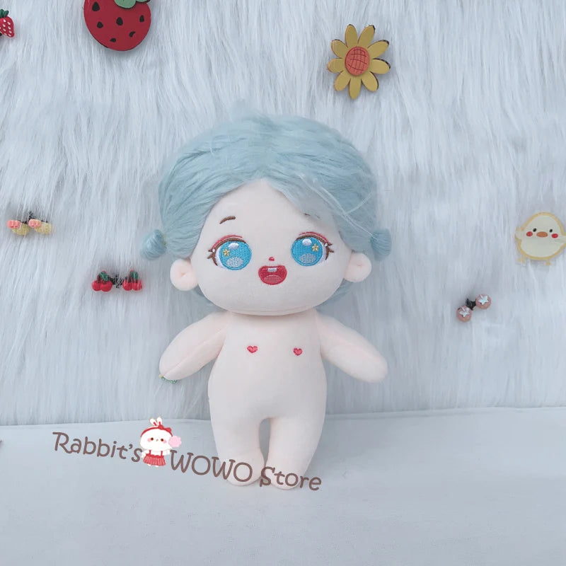 20cm IDol Doll Plush Star Dolls Cute Stuffed Dressing Figure Toys Cotton Doll Plushies Toys Fans Collection Gift Children Gifts