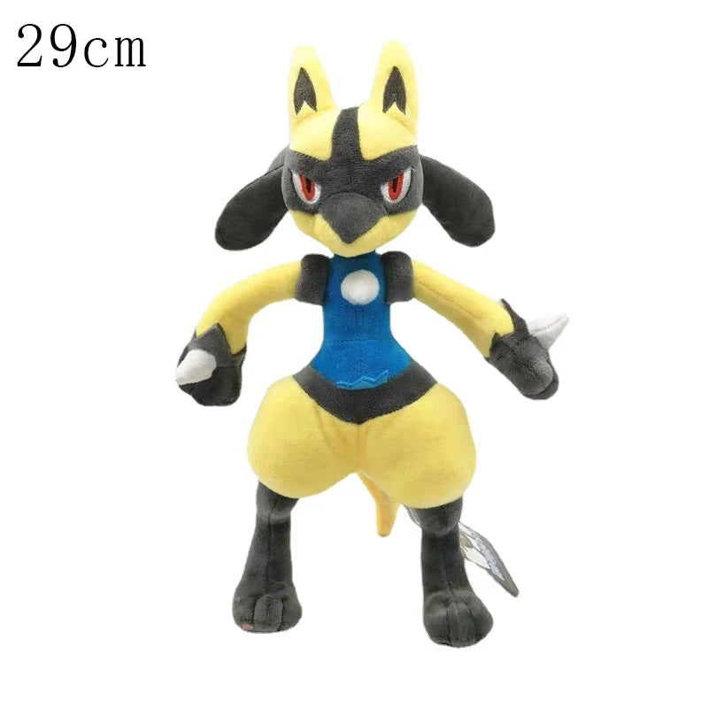 Pokemon Pikachu Sudowoodo Plush Toys Houndoom Floragato Meowscarada Lucari Zeraora Stuffed Doll Kid Birthday Gift