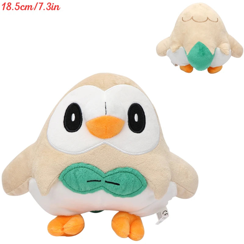 POKEMON Cubone Raichu Piplup Smoliv Phanpy Plush Toy Anime Wobbuffet Gengar Rowlet Meowth Mewtwo Peluche Doll Birthday Gift Kids