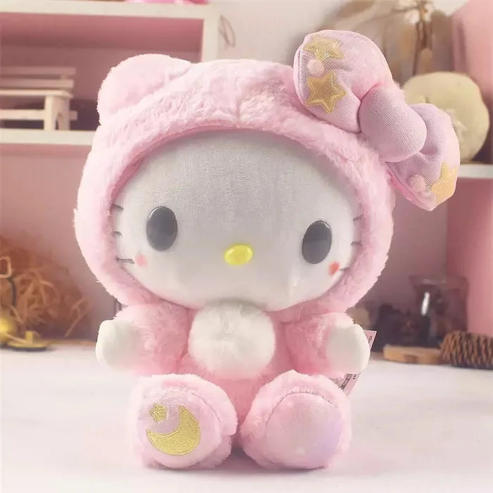 20cm Sanrio Plushie Doll Kawaii Stuffed Animals Cute Hello Kitty Kuromi My melody Cinnamoroll Plush Toy Home Decor Children Gift