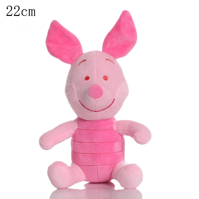 Cute Cartoon Bear Donkey Tigger Piglet Pig Plush Doll Comfortable Rag Doll Sitting Little Tiger Children's Toy