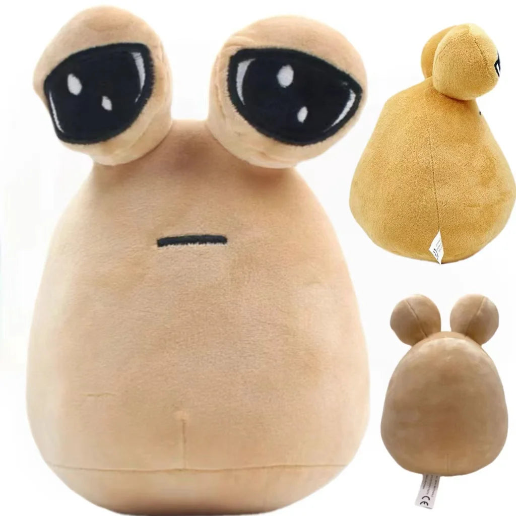 Hot Game My Pet Alien Pou Plush Toy Furdiburb Emotion Alien Plushie Stuffed Animal Pou Doll 22CM