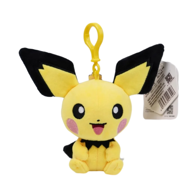 Pokemon Pikachu Mew Squirtle Charmander Kawaii Plush Toy Pendant School Bag Backpack Pendant Key Ring Small Doll Birthday Gift