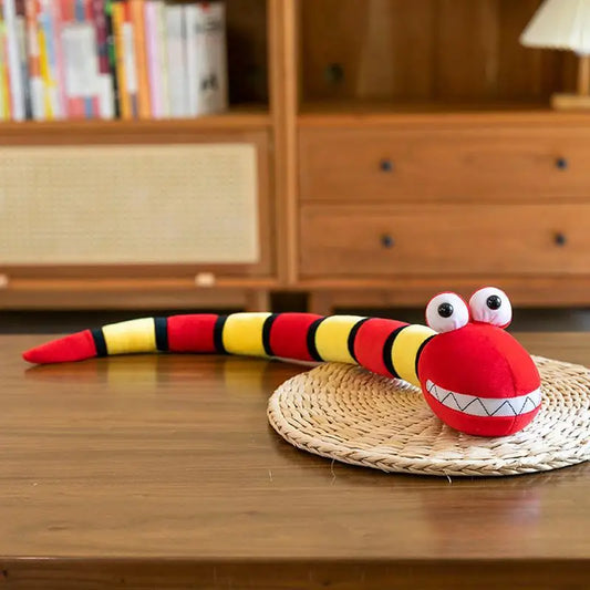 Year Of The Snake Doll 2025 Plush Snake Comforting Toys Soothing Chinese Year Snake Plush Huggable Spring Festival Snake Plush