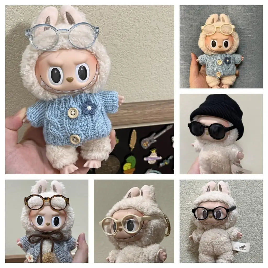 Mini Doll'S Clothes Outfit Accessories For Korea Kpop Exo Labubu Idol V1 V2 glasses Clothing Gift