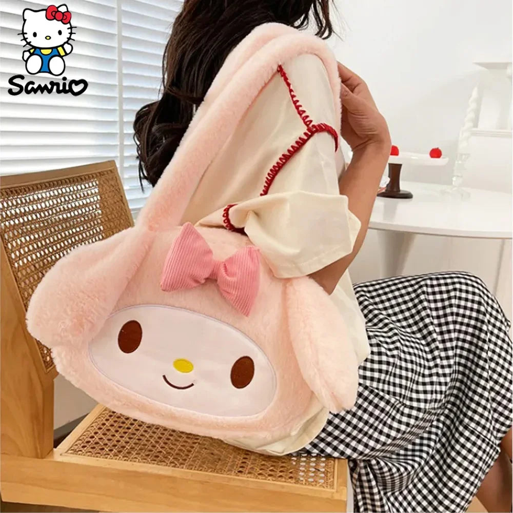 Kawaii Shoulder Bag: My Melody & Kuromi