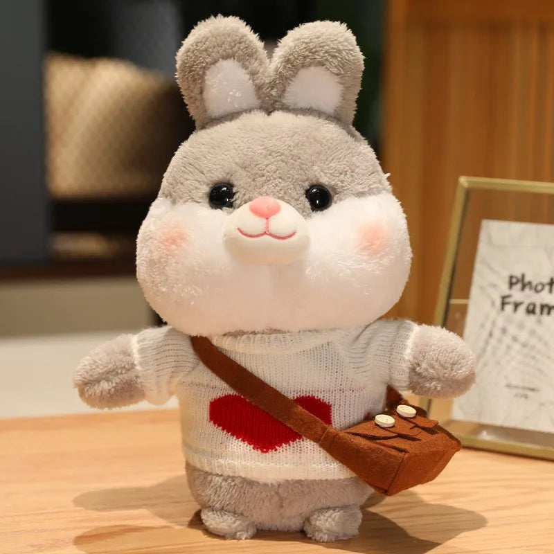 30cm New Cartoon Cute Rabbit Cosplay Dress Up Plush Toys Stuffed Lovely Bunny Dolls Soft Animals for Kids Girls Birthday Gift