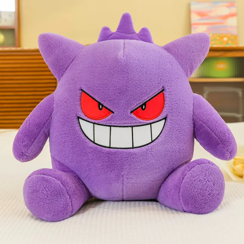 30-35cm Kawaii Pokemon Bulbasaur Charmander Plush Toy Stuffed Anime Gengar Pikachu Psyduck Soft Doll Sofa Pillow Kid's Cute Gift