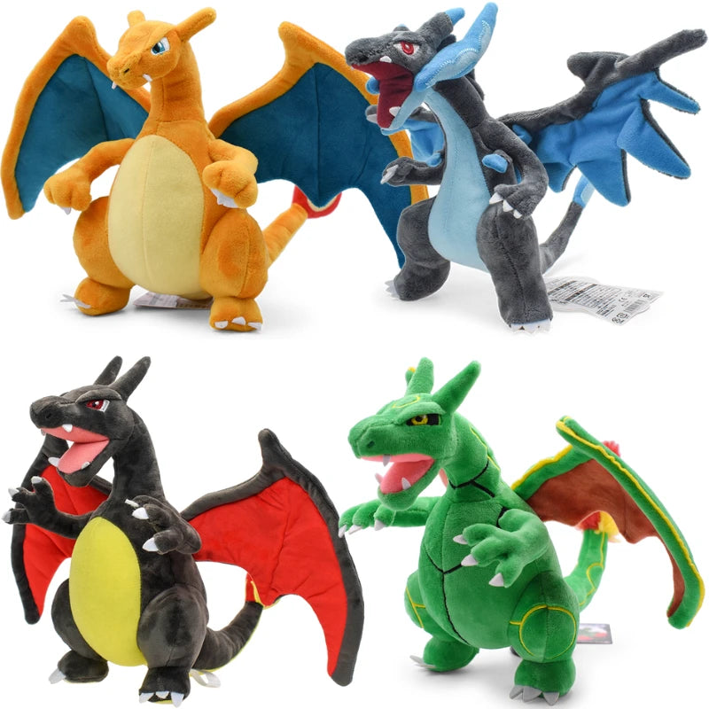 Pokemon Charizard X Y Kawaii Anime Soft Plush Toys Cute Gigantamax Charizard Cool Stuffed Animals Peluche Dolls Birthday Gifts