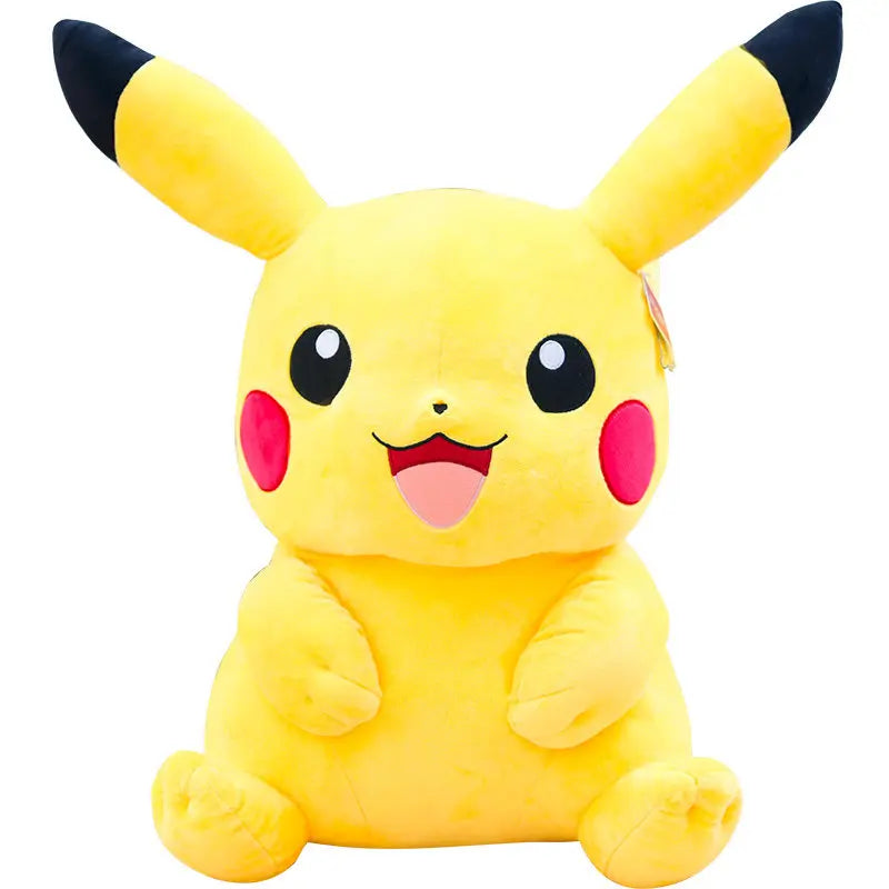 High Quality Pokémon Stuffed Animals Kawaii Pikachu Plush Toy Bulbasaur Eevee Dnorlax Squirtle Figures Gifts for Children