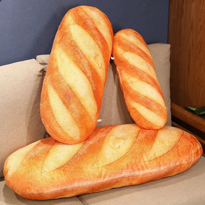 Kawaii Simulation Bread Plush Stuffed Pillow Toy Soft Cute Food Shop Props Decoration Sofa Cushion Kids Boy Girl Birthday Gift