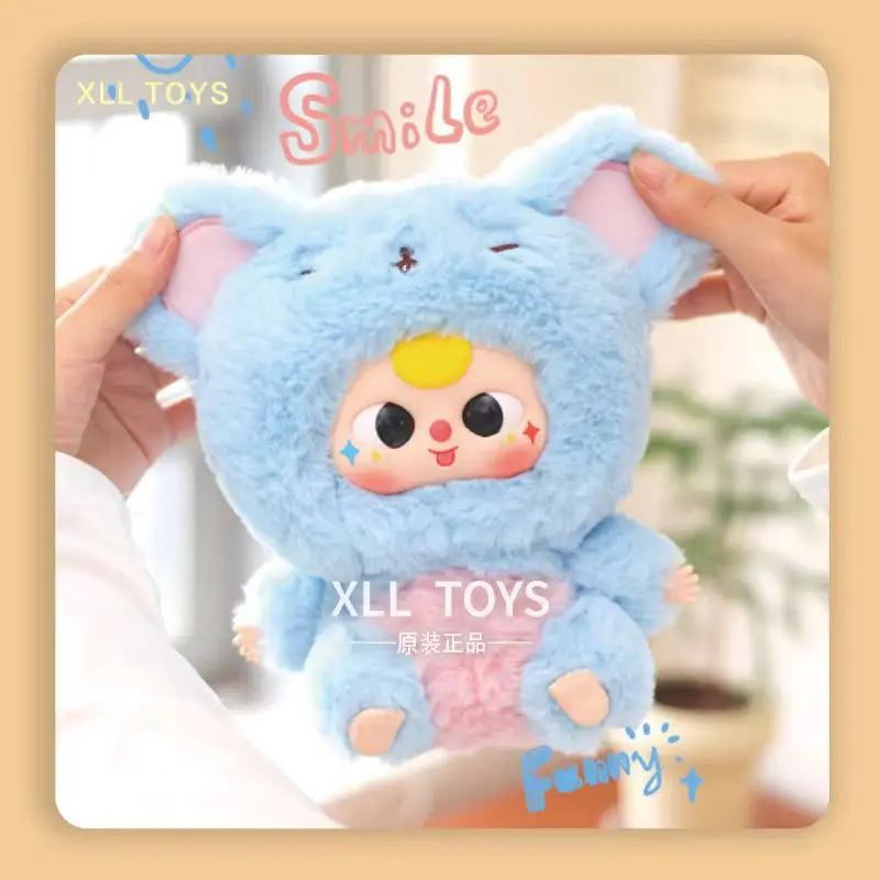 New In Stock Genuine Blind Box Baby Three Chinese Zodiac Model Series Plush Cute Doll Desktop Accessories Kids Toys Girl Xmas