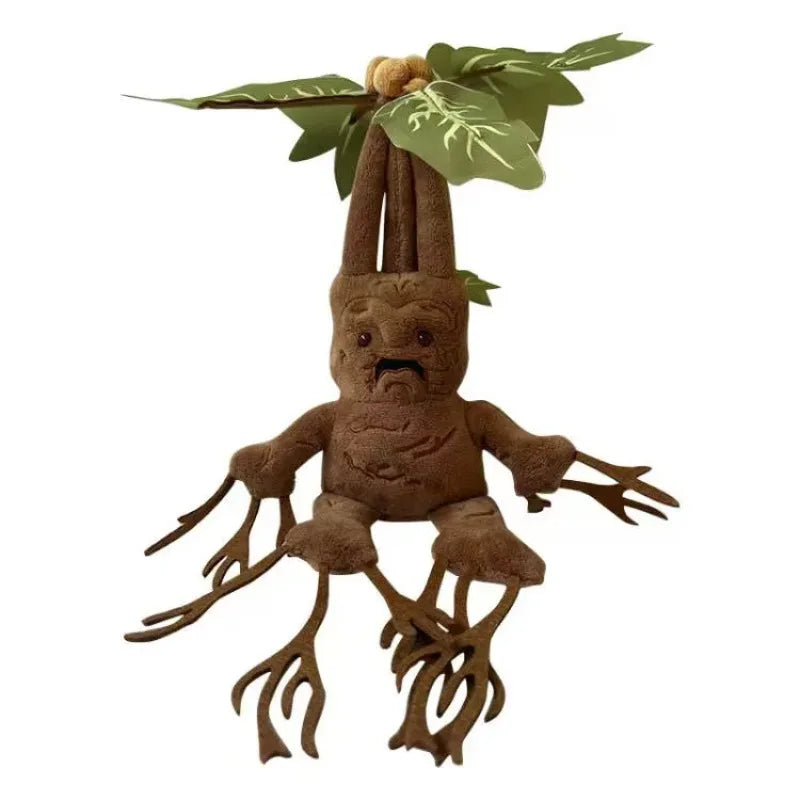 35cm Harries Mandrake Magic Plant Elf Potters Plush Doll Soft Pillow Ornaments Movie Peripherals Stuffed Toys Children Gifts