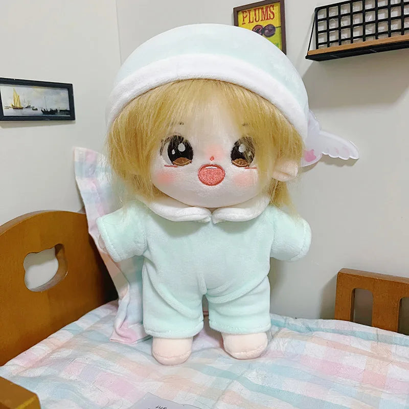 20cm IDol Doll Anime Plush Cotton Dolls with Clothes Cute Stuffed Star Figure Doll Toys Plushies Toys Fans Collection Gifts