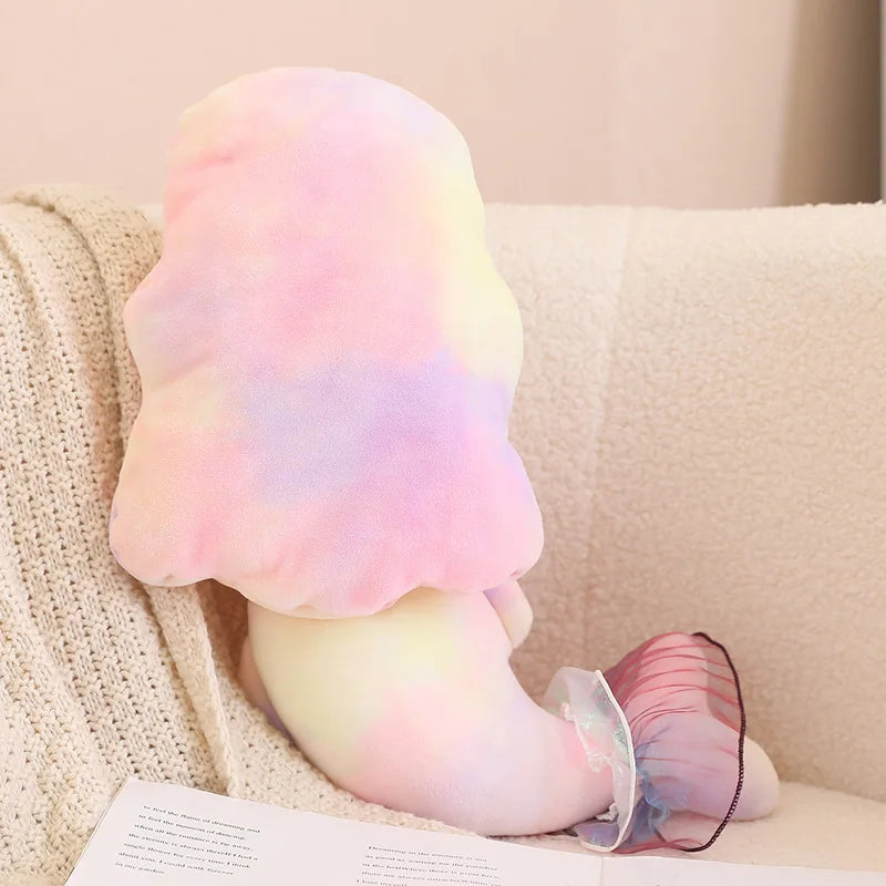 45/60cm Cartoon Mermaid Plush Doll Toy Children Adults Comfort Doll Mini Cute Pillow Baby Stuffed Plush Toys Girls Birthday Gift