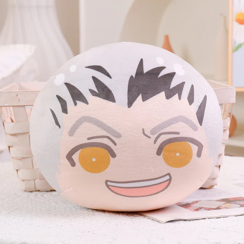 Lovely Anime Printed Plushies Cartoon Haikyuu Volleyball Tobio Kageyama Tetsurou Kuroo Hinata Shoyo Plush Toy Bag Pendant Gifts