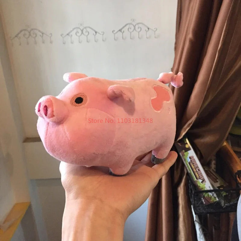 Disney Anime Movie Gravity Falls Figures Waddles Pig Cartoon Stuffed Animals Plush Doll Toy For Kid Girl Birthday Gift