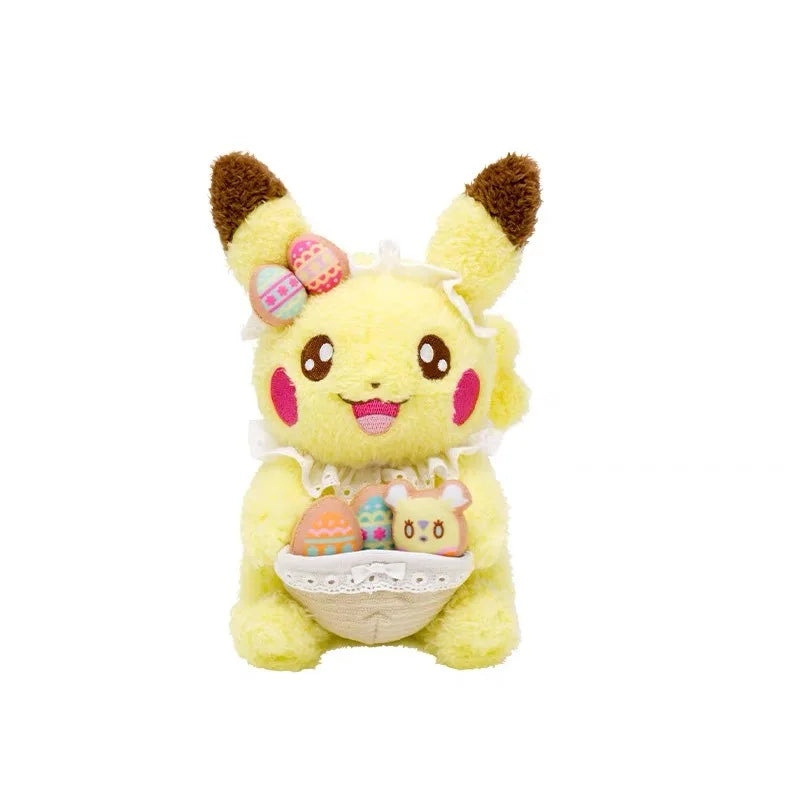 Pokemon Easter Delicious Festival Series: Bunny, Paddle, Pickup, Plush Toy Doll, Festival Gift