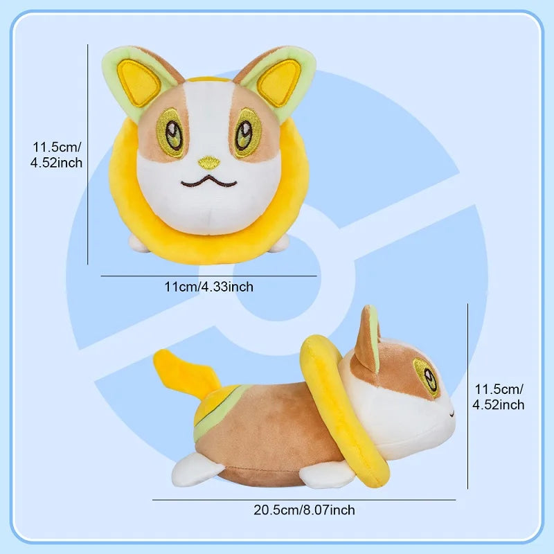 Pokemon Plush Toys Meowth Phanpy Dedenne Sprigatito Finizen Poliwag Gengar Sthffed Quaxly Riolu Litwick Peluche Dolls Gifts Kids