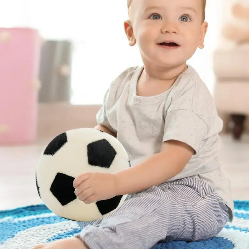 The Football Plush Toy Can Accompany Children To Play, Soft Comfortable, Decorative The Car Or Bedroom To Add Vitality Gifts