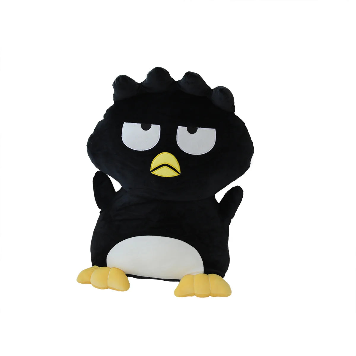 Soft Cuddly Bad Badtz Maru Plush Toy Kawaii Stuffed Animal Black Penguin Plushies Throw Pillow Japanese Style Doll Xmas Gifts