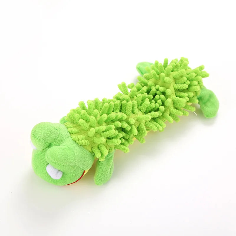 Pet Dog Plush Toy Animal Shape with Squeaky for Small Dogs  Puppy Chew Cleaning Toys  dog toy dog accessories