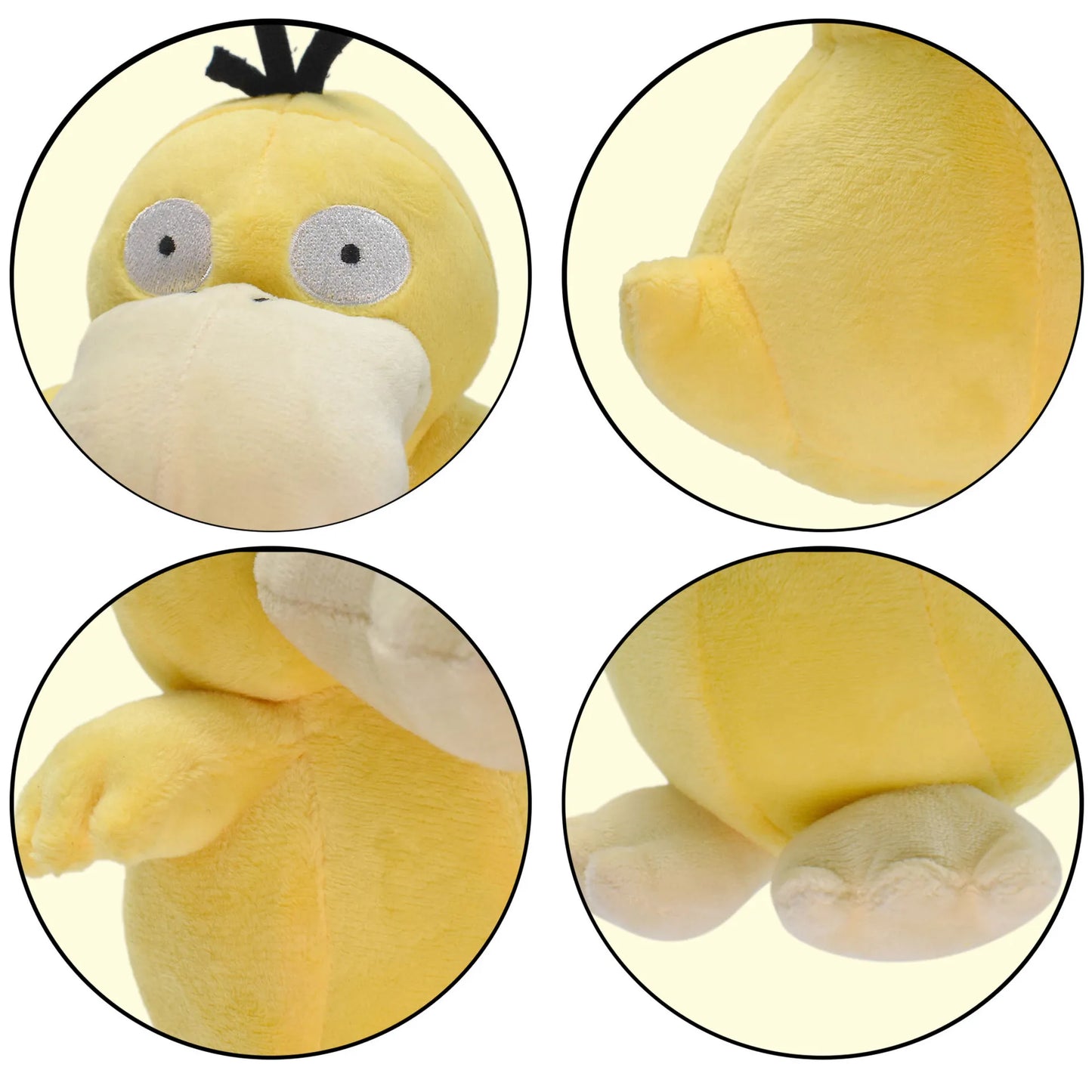 Shiny Psyduck Anime Pokemon Plush Toys Blue Peluches Soft Stuffed Cartoon Doll Decoration Kids Gifts pokemon plush