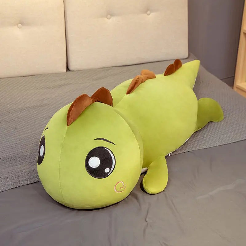 Giant Big Eyes Dinosaur Plush Toy Soft Stuffed Cartoon Animal Dinosaur Doll Girlfriend Sleeping Pillow Baby Kids Boy Friend Gift