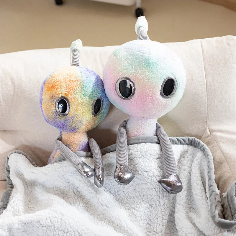 38cm Funny E.T Alien Kids Plush Doll Toys Stuffed Soft Playmates Toys for Children Creative Christmas Gift for Boys