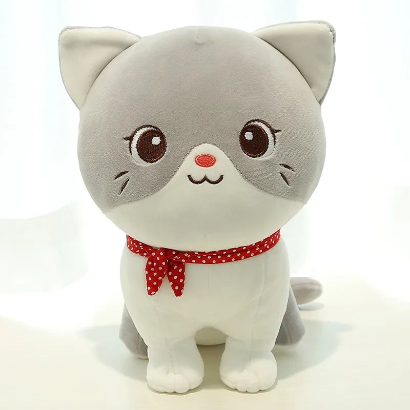 24CM Cute Cat Plush Doll Children Plush Toy Boys Girls Sleeping Stuffed Cat Plush Doll Gifts