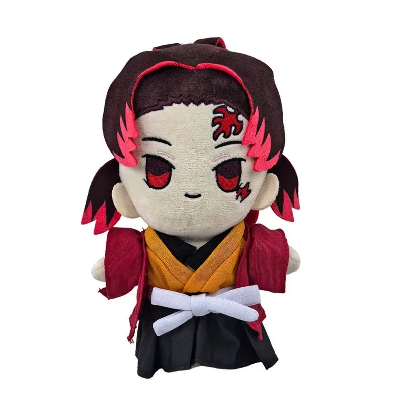 Demon Slayer Plush Stuffed Toys Tsugikuni Yoriichi Tsugikuni Michikatsu Akaza Anime Cartoon Figure Doll Children's Birthday Gift