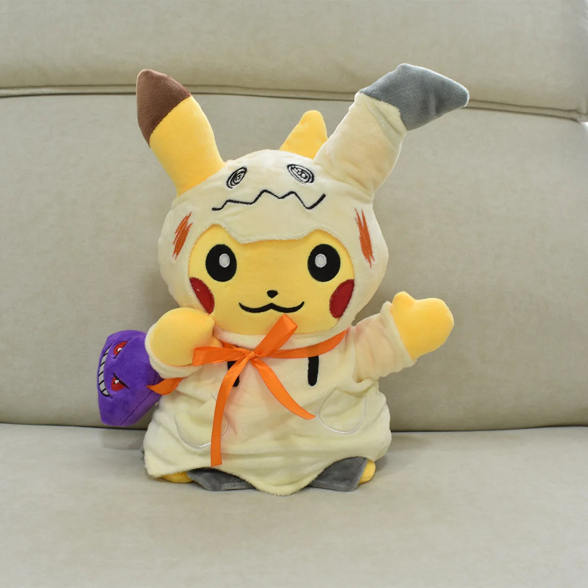 Pokemon Pikachu Cosplay Toys Charizard Snorlax Garchomp Tyranitar Hydreigon Anime Stuffed Plush Cartoon Peluche Dolls